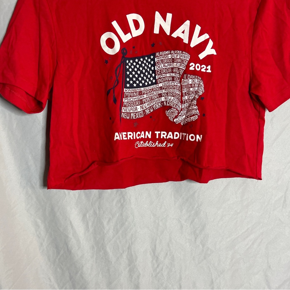 Old Navy 4th of July Crop Top - Picture 6 of 7